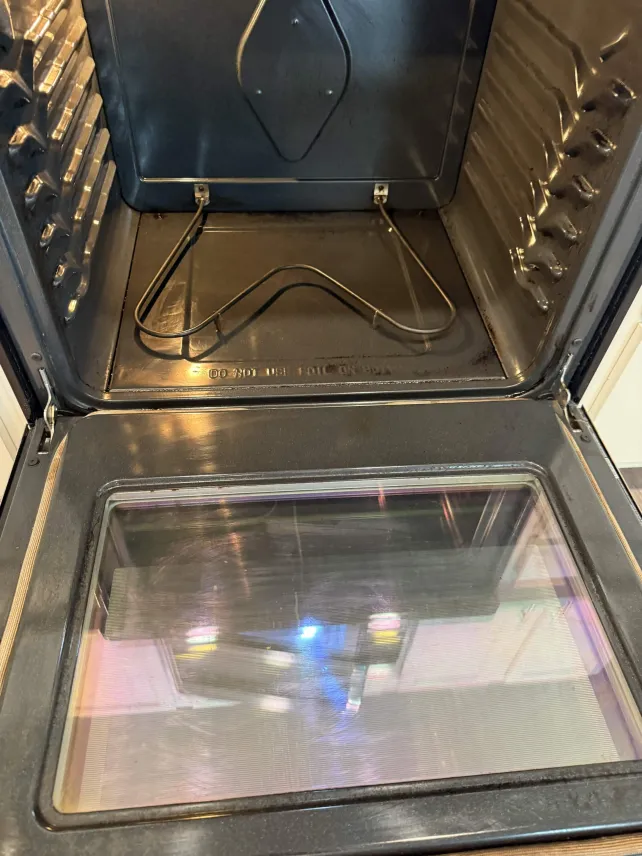 Oven Interior Deep Clean — After