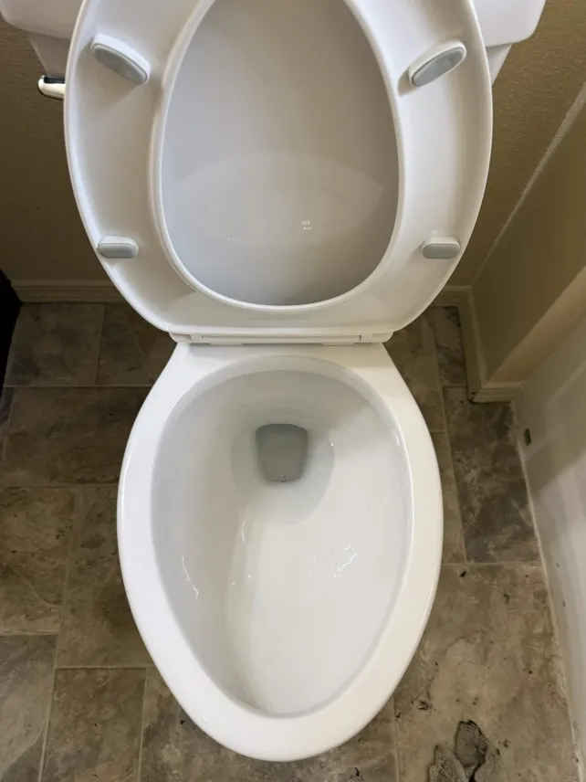 Toilet Rust & Stain Removal — After