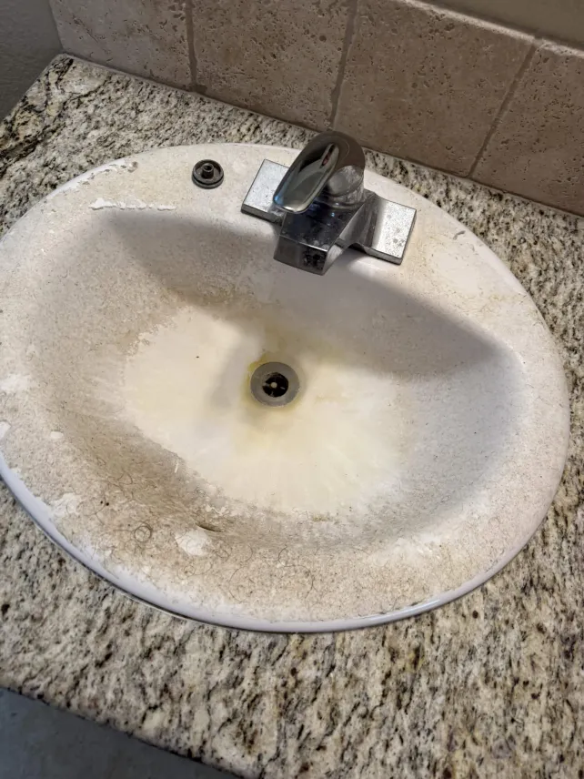 Vanity Sink Restoration — Before